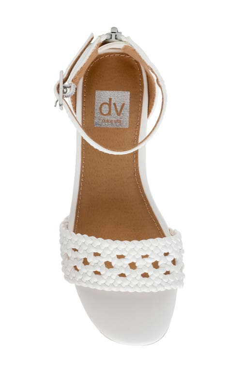 Shop Dolce Vita Dv By  Kids' Block Heel Sandal In White