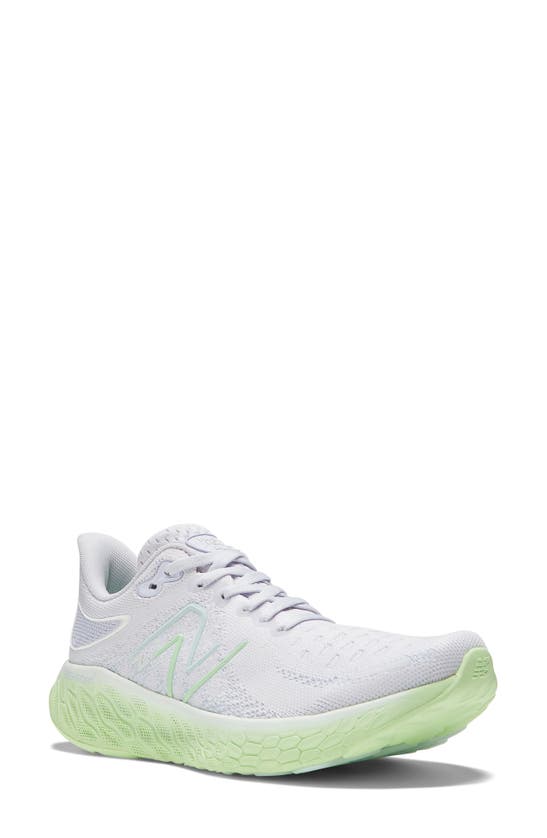 New Balance Fresh Foam X 1080v12 Running Shoe In Libra/ Vibrant Spring Glo