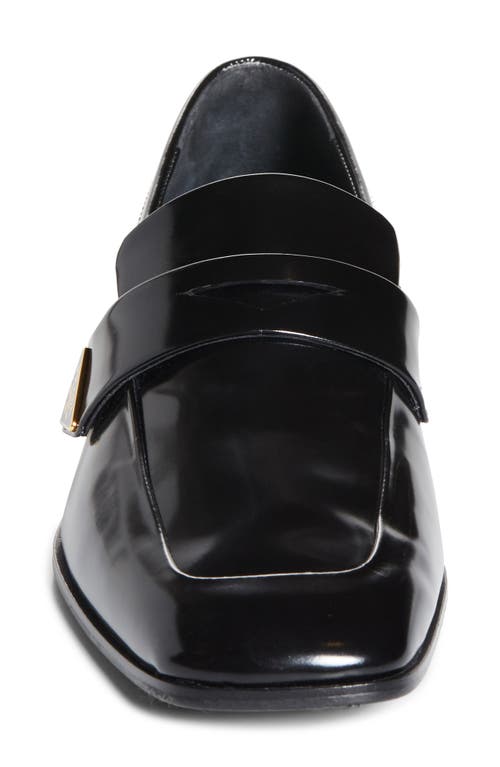 Shop Prada Mocassini Loafer In Nero