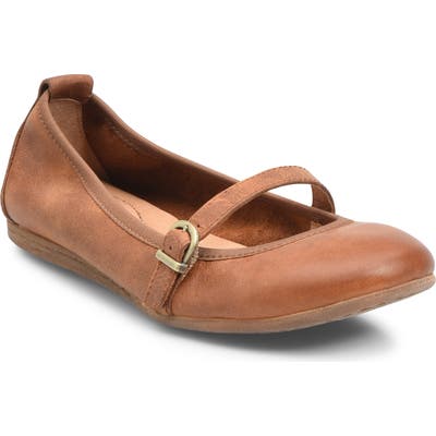 B?rn Curlew Mary Jane Ballet Flat, Brown