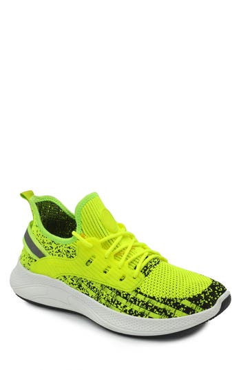 Akademiks Flight Sneaker In Neon