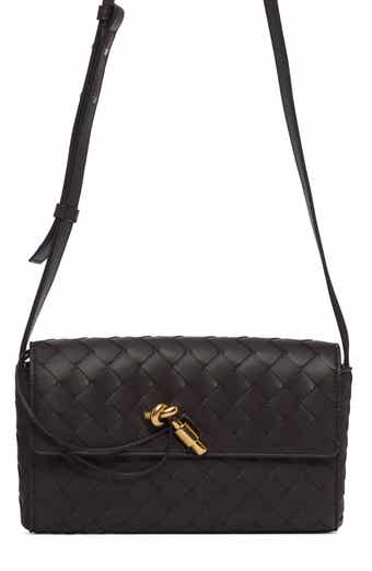 Bottega Veneta The Mini Pouch Zest Washed in Calfskin with Gold