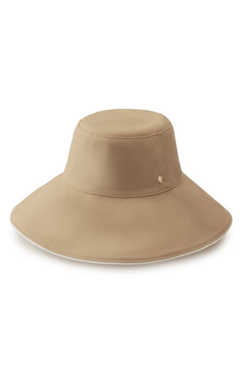 Isador Canvas Wide Brim Bucket Hat