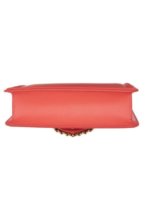 Dolce & Gabbana Dolce&gabbana Mini Devotion Leather Top Handle Bag In Corallo