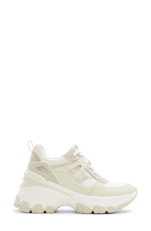 Shop Aldo Griedia High Top Sneaker In Open White