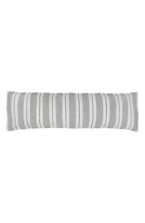Shop Pom Pom At Home Laguna Body Pillow In Grey/charcoal