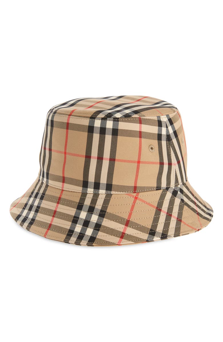 Verplicht hoofdstad grond Burberry Check Bucket Hat | Nordstrom