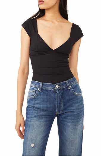 Free People Ribbed V Neck Brami – Dales Clothing for Men and Women