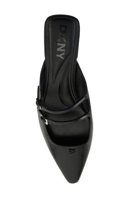 Dkny Cahana Mary Jane Pointed Toe Mule In Black