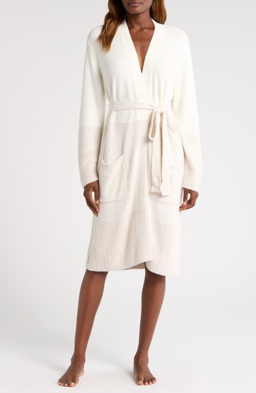 Shop Barefoot Dreams Cozychic™ Ultra Lite® Robe In Pearl/almond