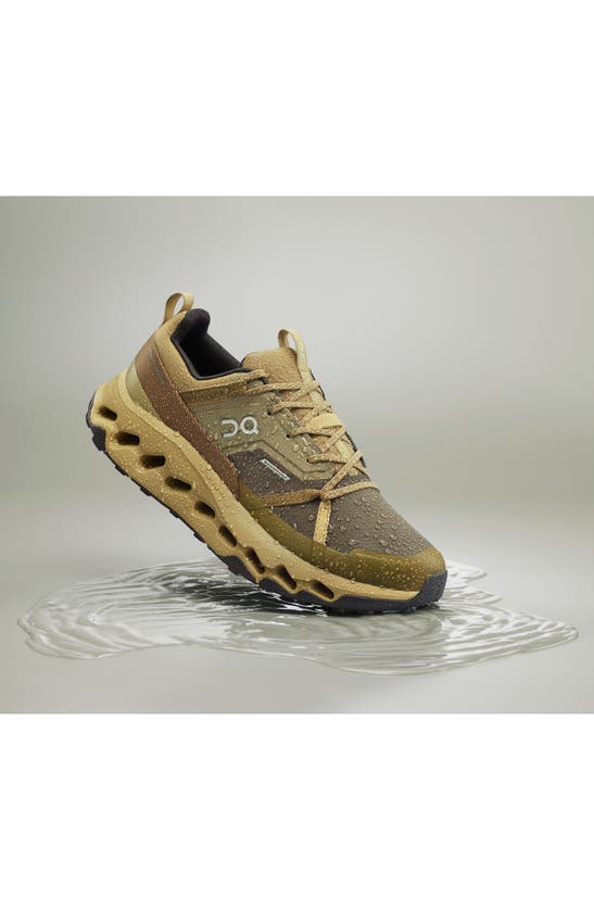 Shop On Cloudhoriz Waterproof Hiking Shoe In Safari/ Olive