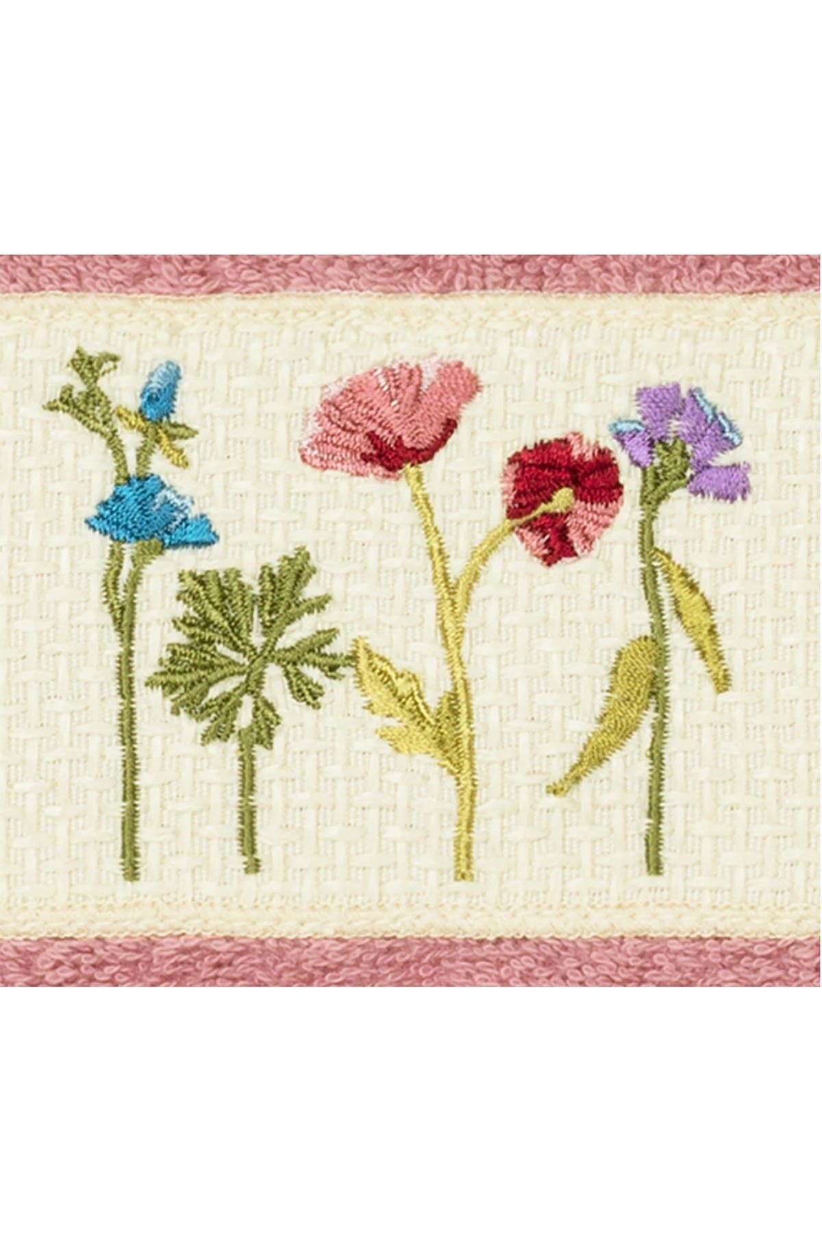 Linum Home Serenity Embellished Washcloth