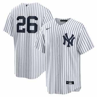 New York Yankees Mitchell & Ness Cooperstown Collection 1996 Authentic Home  Jersey - White