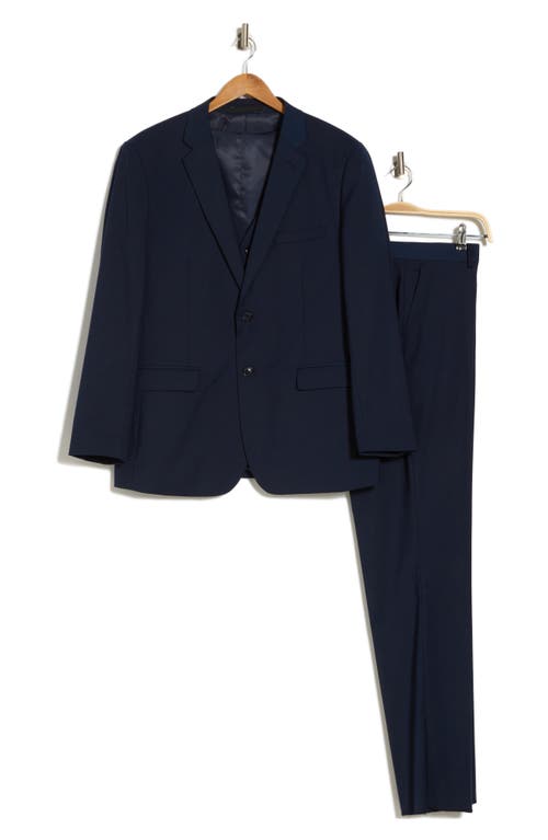 Braveman Classic Fit 3-piece Suit In Navy