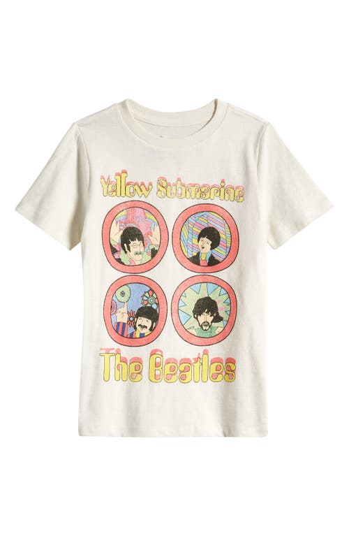 Shop Tucker + Tate Kids' Cotton Graphic T-shirt In White Snow Beatles