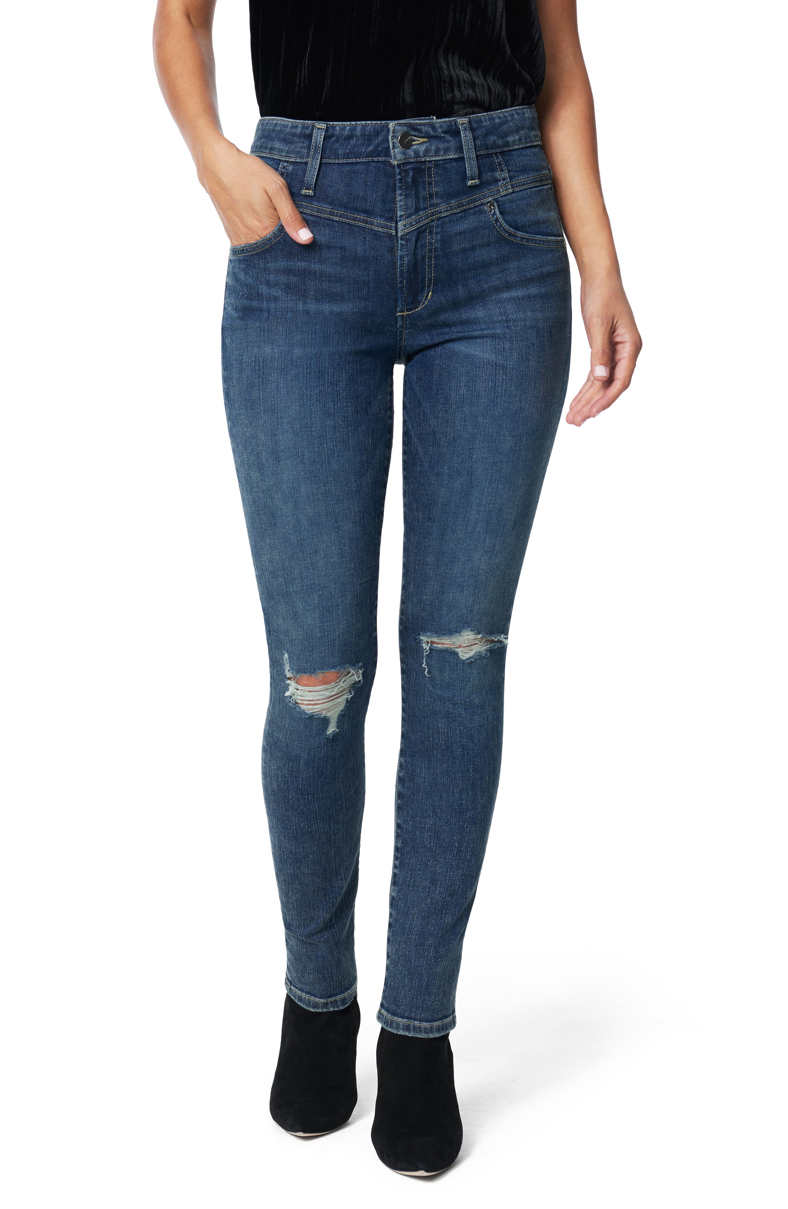 Joe's Jeans The Charlie High Rise Skinny Ankle Jeans Nordstrom Rack