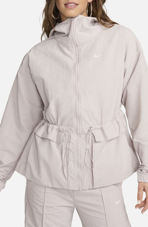 Nike Sportswear Essentials Lightweight Jacket In Platinum Violet/sail