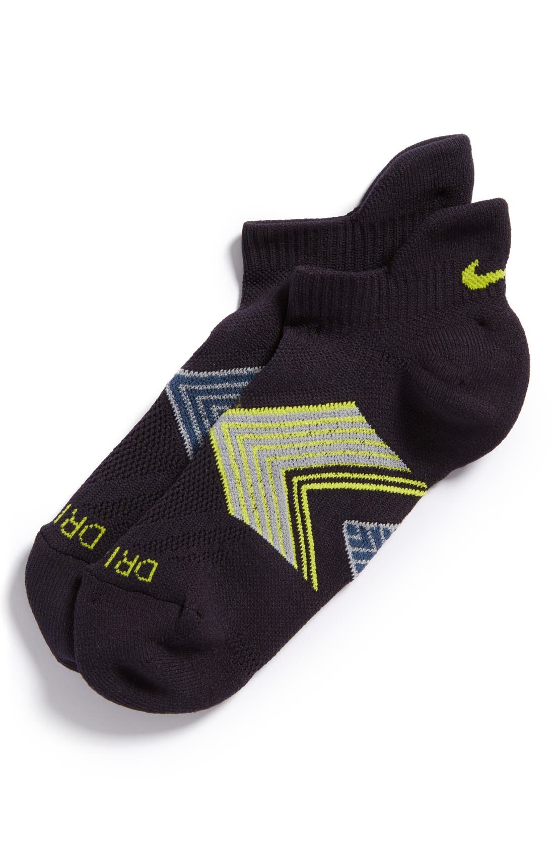 mens nike no show dri fit socks