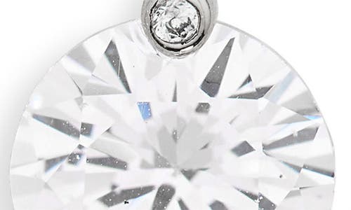 Shop Kate Spade New York Duo Prong Brilliant Cz Stud Earrings In Clear/silver