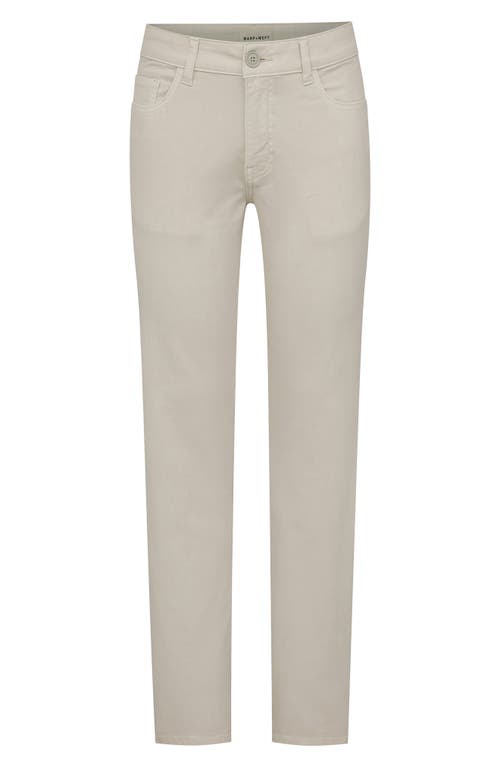 Warp & Weft Warp+weft Ams Slim Fit Jeans In Whitecap