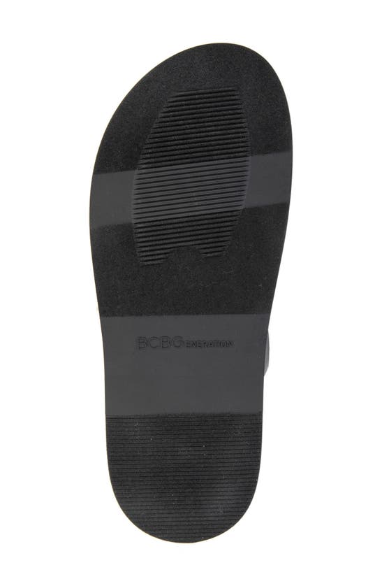Shop Bcbgeneration Barah Slide Sandal In Black
