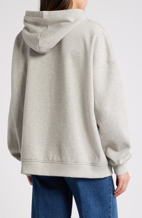 Favorite Daughter The Collegiate Graphic Hoodie In Heather Grey