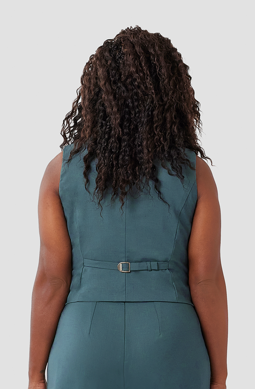 Aam The Label The Wool Vest In Storm