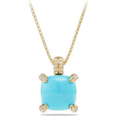David Yurman Chatelaine Pendant Necklace With Diamonds