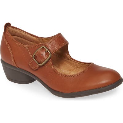 Comfortiva Quanita Mary Jane Pump- Brown