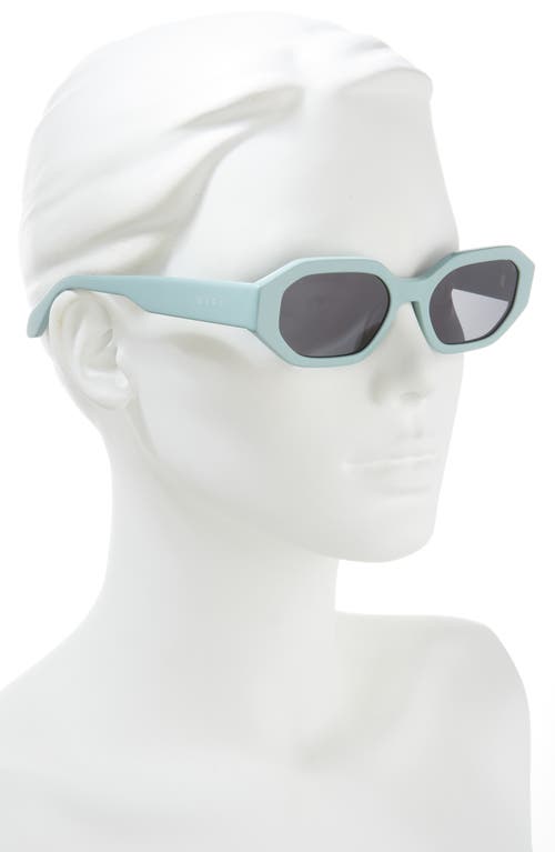 DIFF DIFF ALLEGRA 53MM POLARIZED RECTANGLE SUNGLASSES