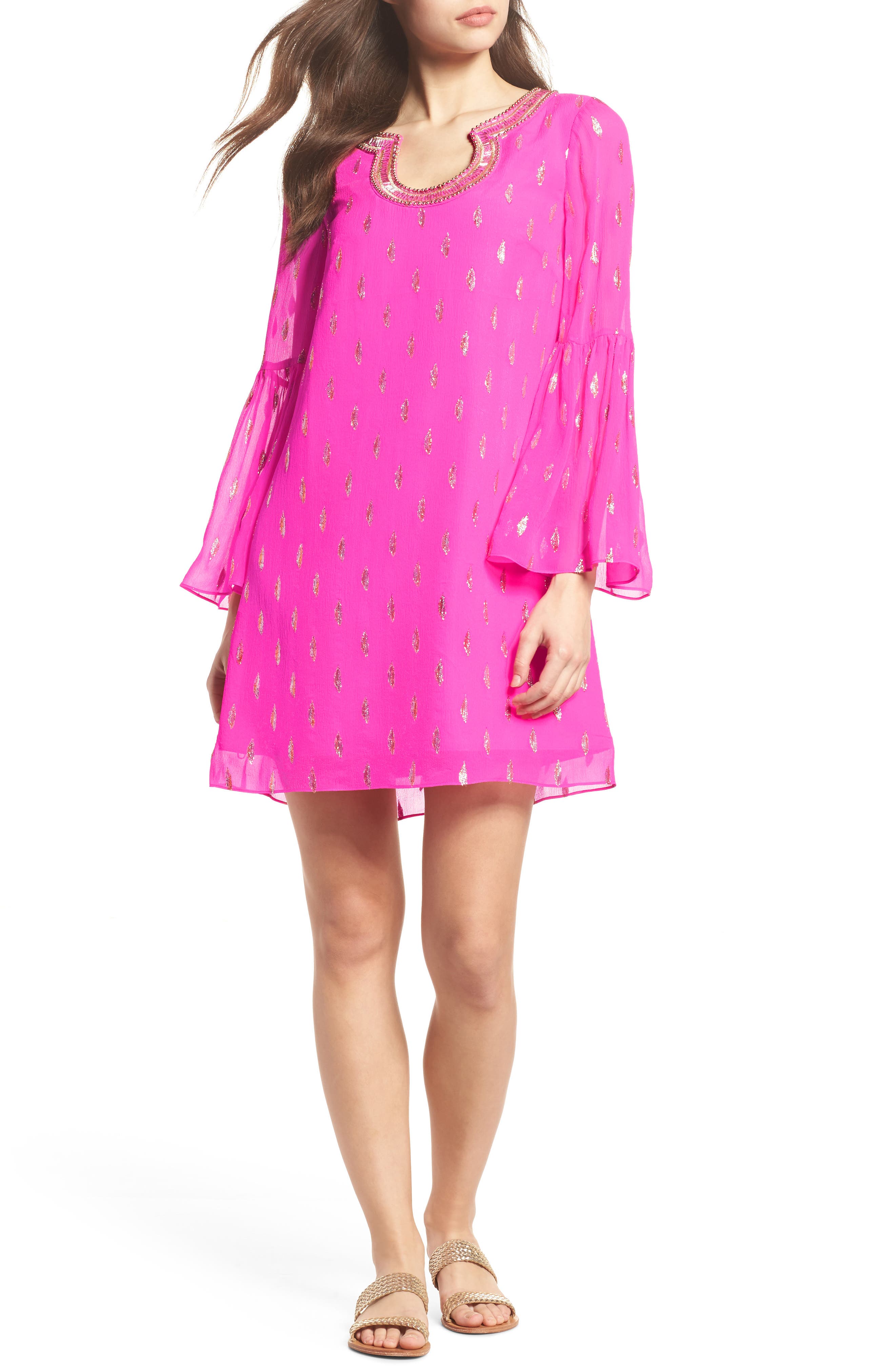 lilly pulitzer amory silk dress