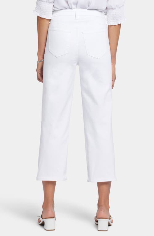 Nydj Petites Marilyn High Rise Ankle Jeans In Optic White In Optic White
