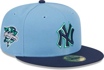 New York Yankees New Era Purple Undervisor 59FIFTY Fitted Hat - Red