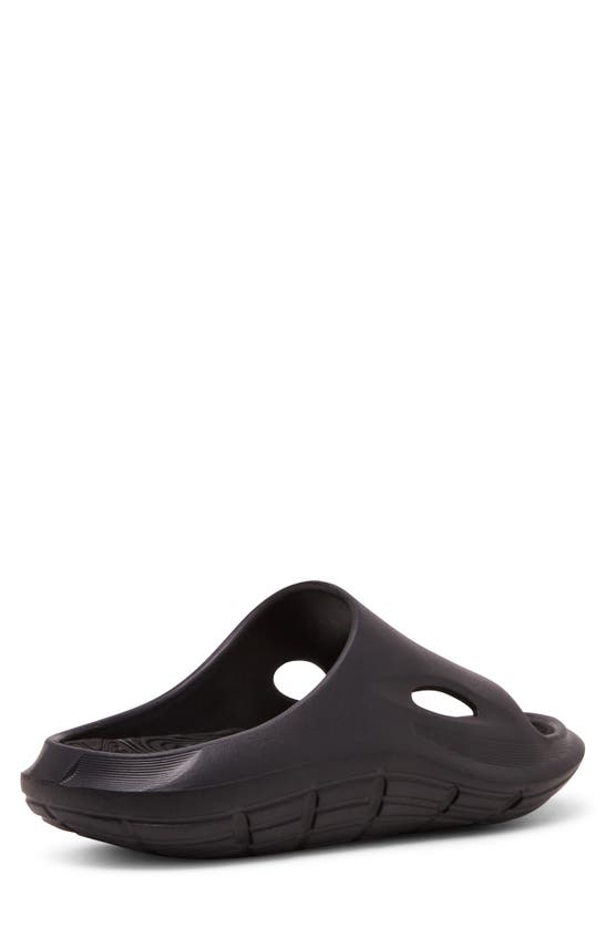 Shop Madden Jerrit Slide Sandal In Black Rubber