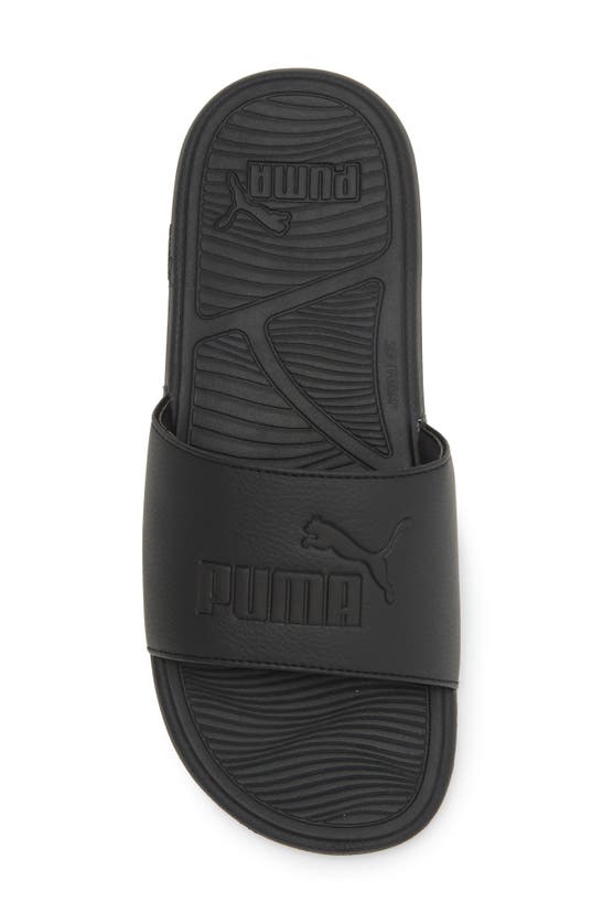 Puma Cool Cat 2.0 Slide Sandal In Black