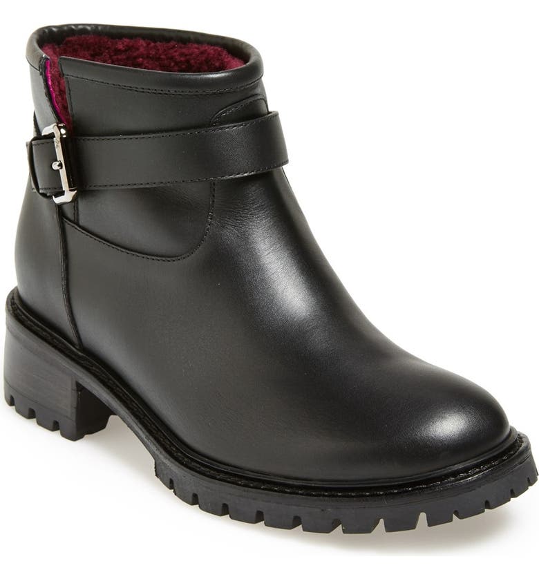 Fendi 'Military' Genuine Shearling Lined Ankle Boot (Women) | Nordstrom