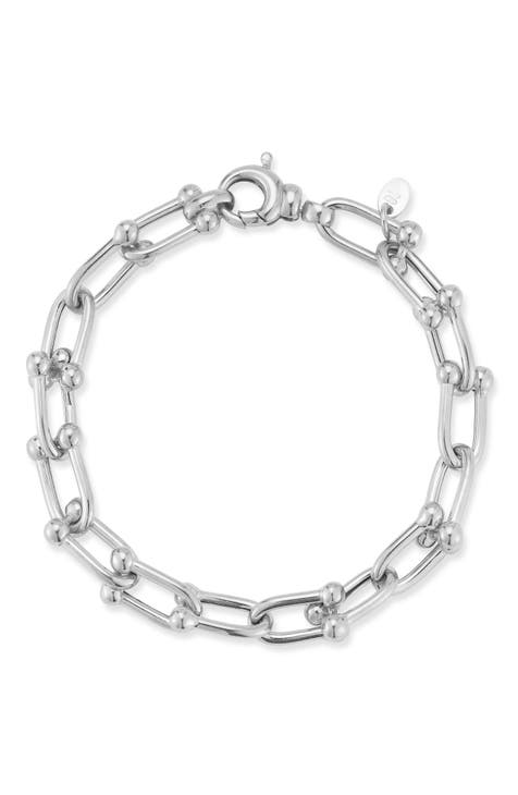 Stirrup Chain Bracelet