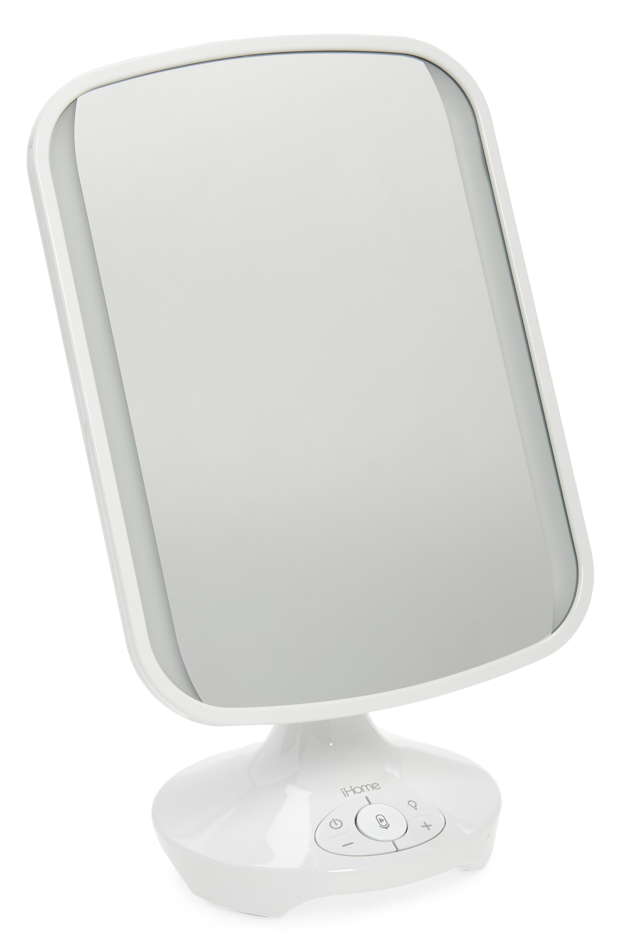 ihome reflect led vanity mirror with bluetooth