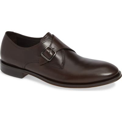 Allen Edmonds Umbria Monk Strap Shoe, Brown