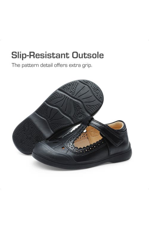 Shop Dream Pairs Kids' T-strap Flat In Black