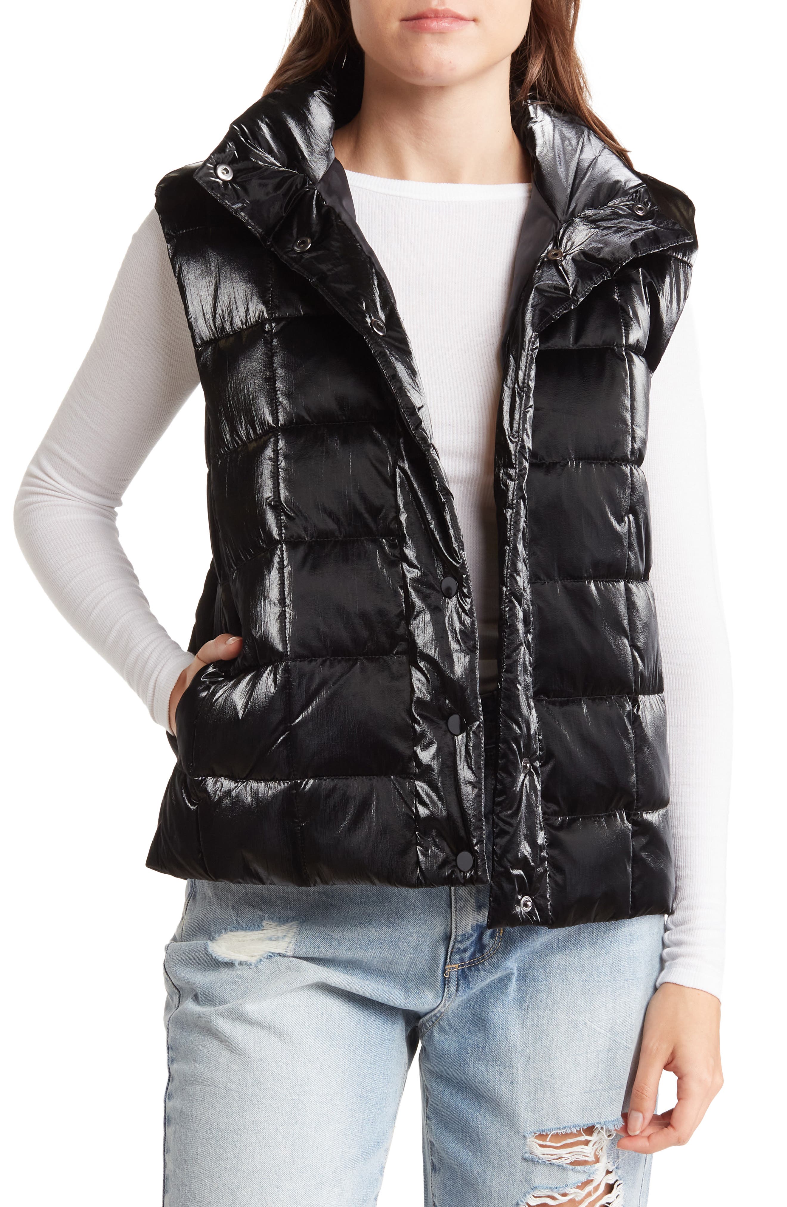 womens vest jacket with hood