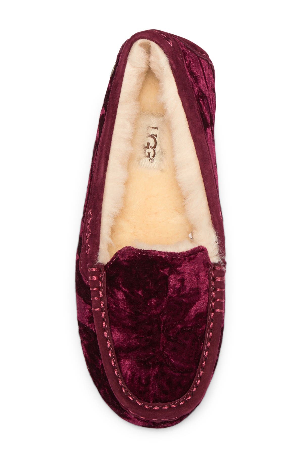 ugg ansley crushed velvet moccasin slipper