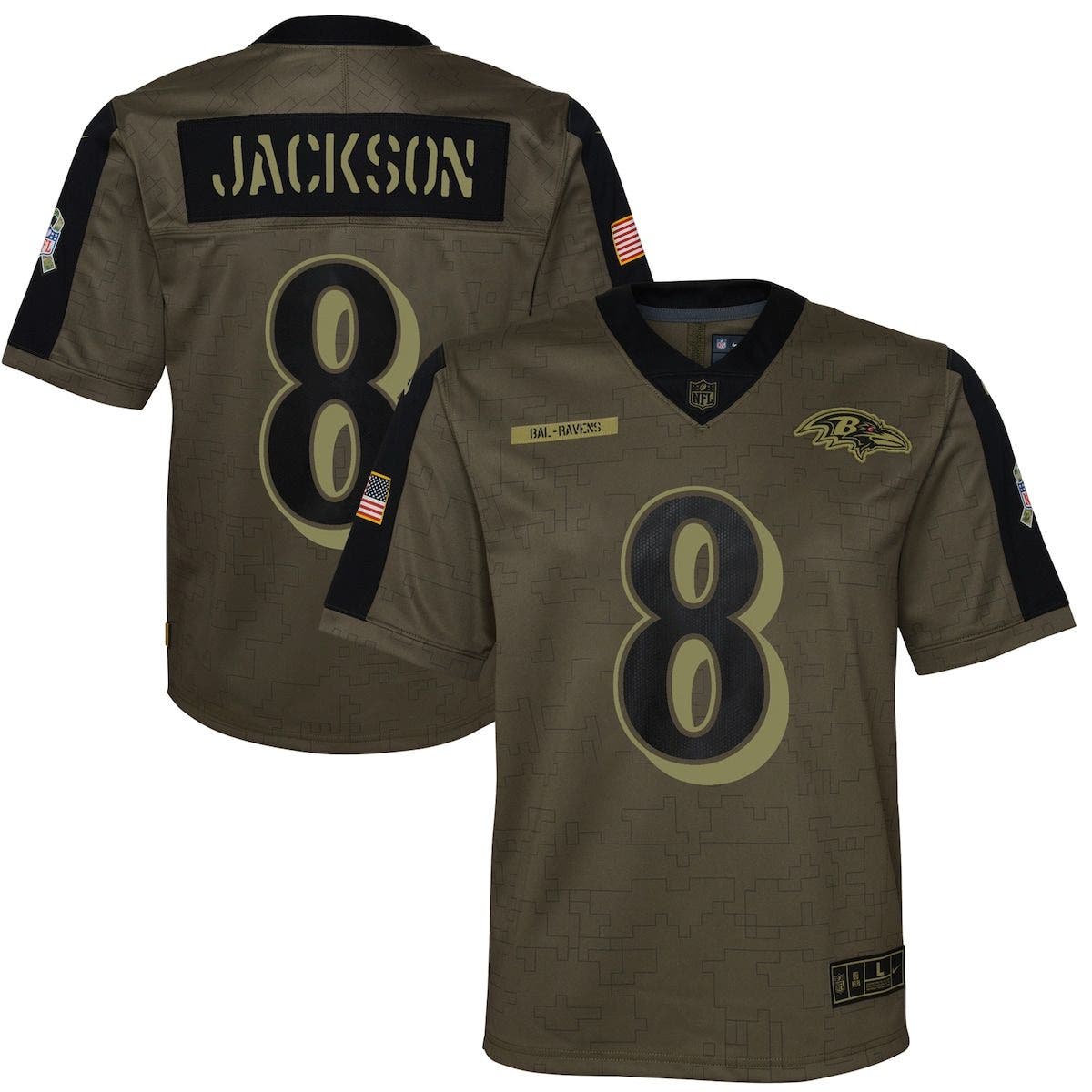 salute to service lamar jackson jersey