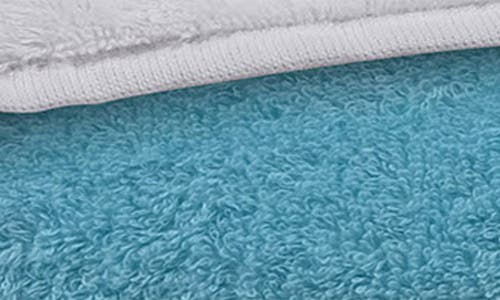 Brooks Brothers Double Face 2-piece Turkish Cotton Bath Towels In White Seaglass