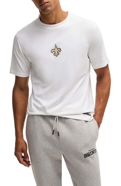 HUGO BOSS BOSS X NFL STRETCH COTTON GRAPHIC T-SHIRT 