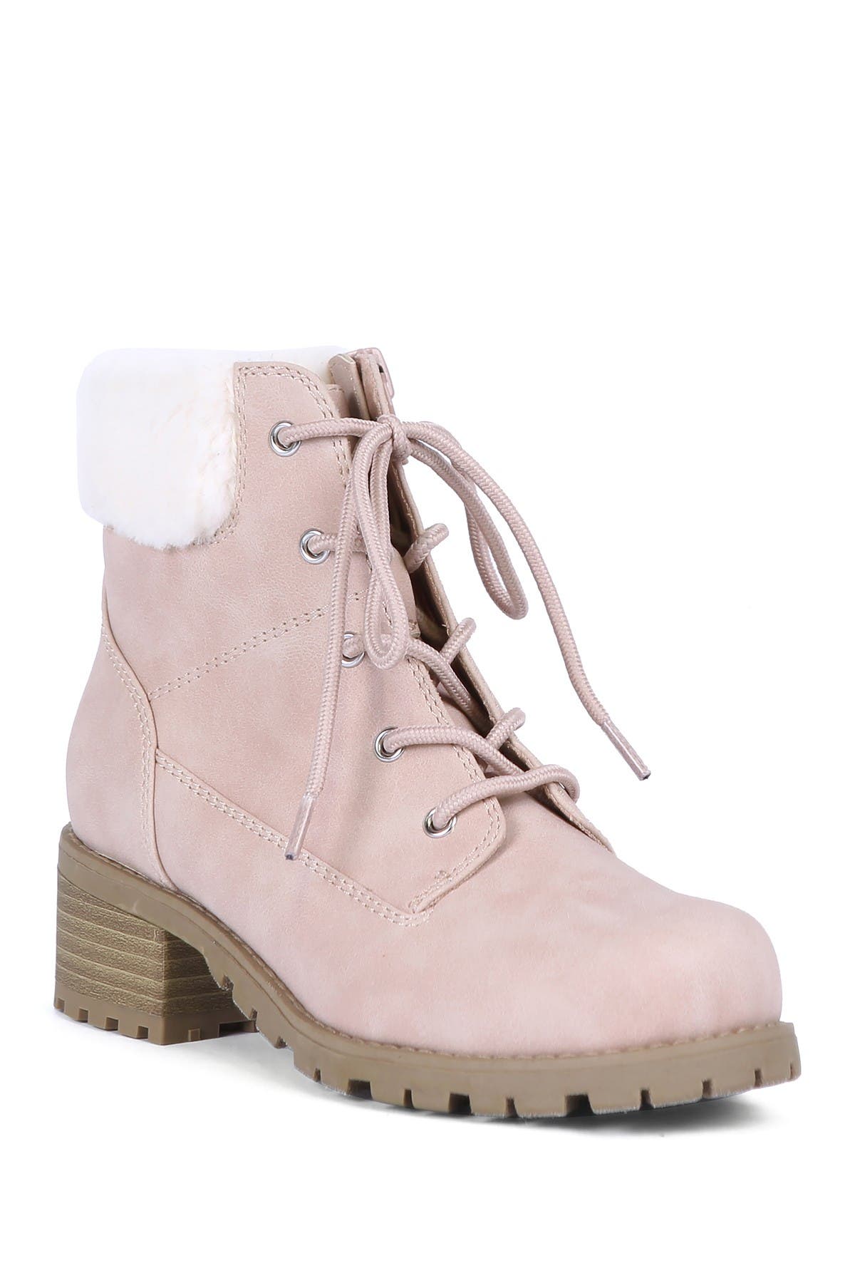 Report | Faux Fur Lined Combat Boot 
