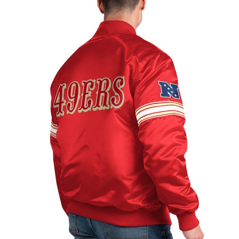 San Francisco 49ers Starter The Pick and Roll Full-Snap Jacket