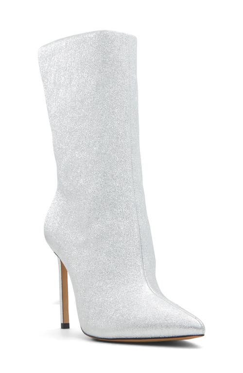 Silva Pointed Toe Bootie in Silver