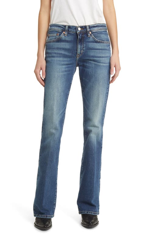 Re/Done Baby Bootcut Jeans Azzurro at Nordstrom,