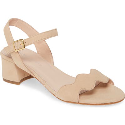 Patricia Green Gina Block Heel Sandal, Beige